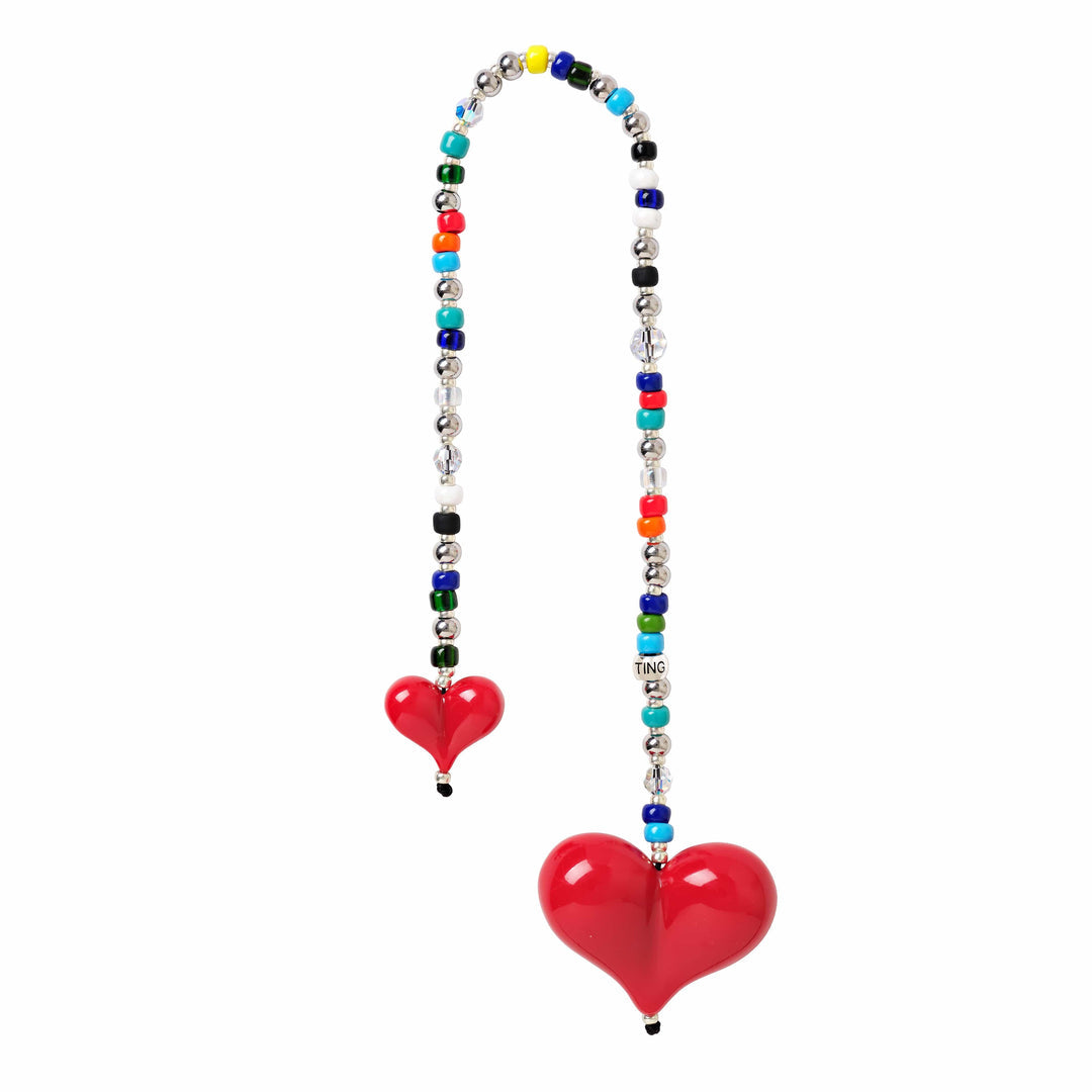 Big Love Big Ting Stringting sale bag charm crafted with high-quality colorful beads—perfect for adding a minimalist, stylish touch to handbags. A chic essential and a thoughtful gift idea for women.