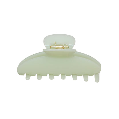 bio-acetate melon bio-acetate large hair claw clip Emijay classic hair clips-perfect for thick hair and trendy hairstyles.