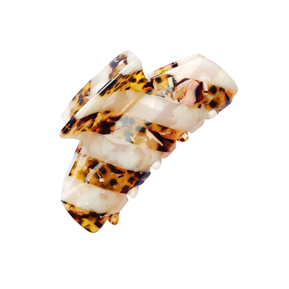 Monstone Leopard high quality tort sale cute bio-acetate large lora tortoise shell hair claw clip cute hair styles flat online wholesale hair claw clips french accessories for thick hair women.