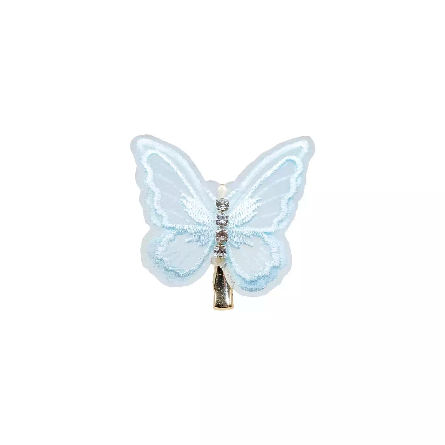 Sweetheart Clips in Fairy Pink Butterfly