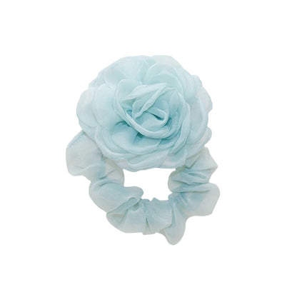 Camellia Scrunchie In Oyster Emijay classic hair Scrunchie–perfect for thick hair and all hairstyles women.