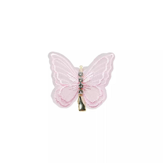 Sweetheart Clips in Fairy Pink Butterfly