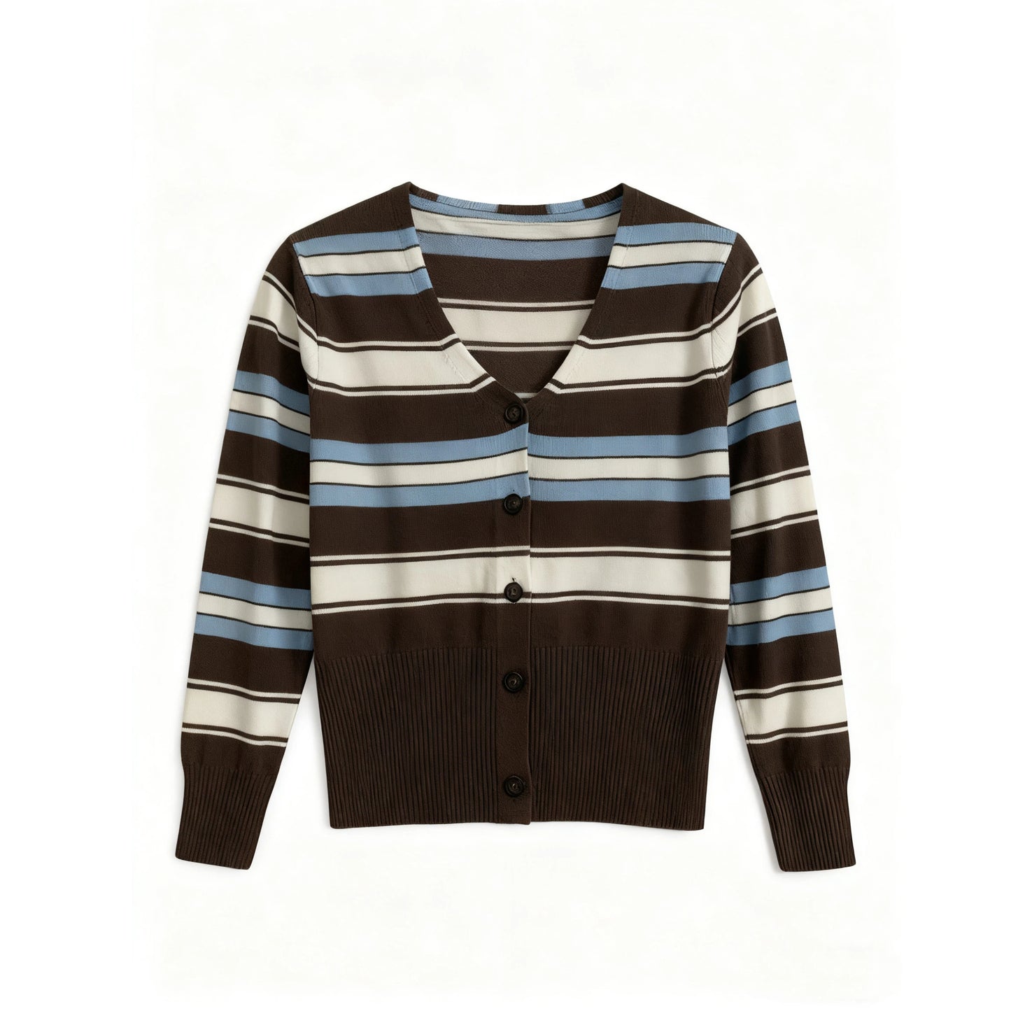 Texas V neck Knit Cardigan