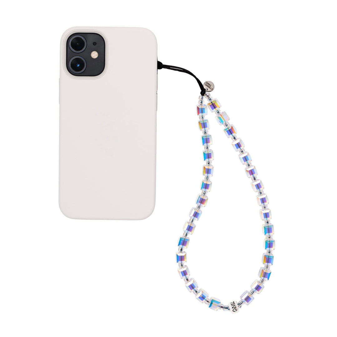 Drip Ting Crystal Wristlet Phone Strap Stringting sale phone charm crafted with high-quality colorful beads—perfect for accessorizing phones with a minimalist, stylish touch. A must-have essential and a thoughtful gift idea for women.