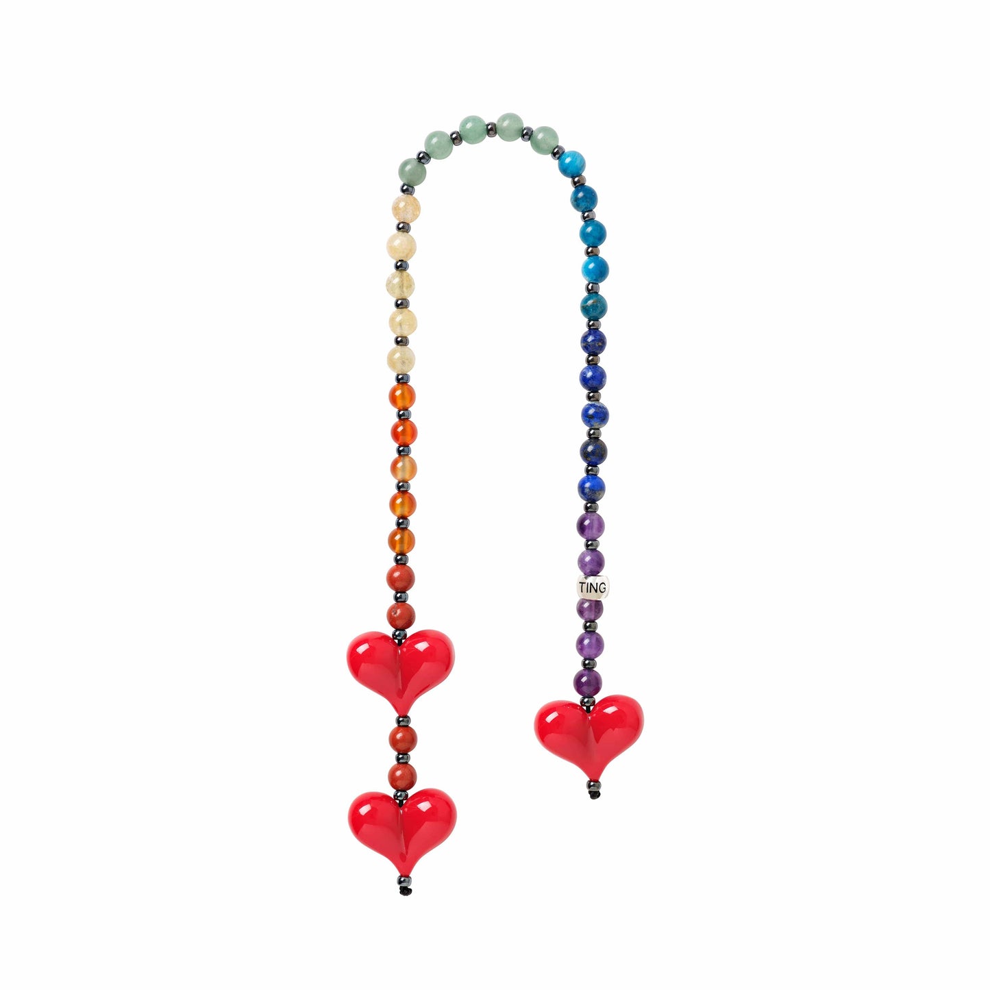 Big Chakra Energy Bag Ting Stringting sale bag charm crafted with high-quality colorful beads—perfect for adding a minimalist, stylish touch to handbags. A chic essential and a thoughtful gift idea for women.