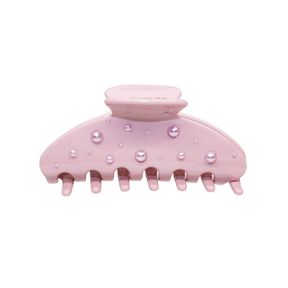 PINK PEARL bio-acetate go-to essentials emijay emijay large octopus big sale designer tortoise shell hair claw clip durable pink butterfly flat online wholesale hair pin hair accessories french barrettes for thick hair styles women. 