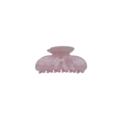  PETIT COCO IN SWEET DREAMS Jennie inspired cute bio-acetate large hair claw clip designed for elegant updos– perfect for thick hair and effortless hairstyles