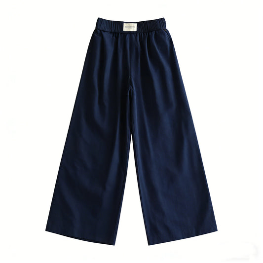 Navy Lazy Daisy Pants