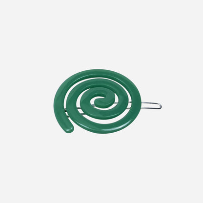 Spiral Clip in Green