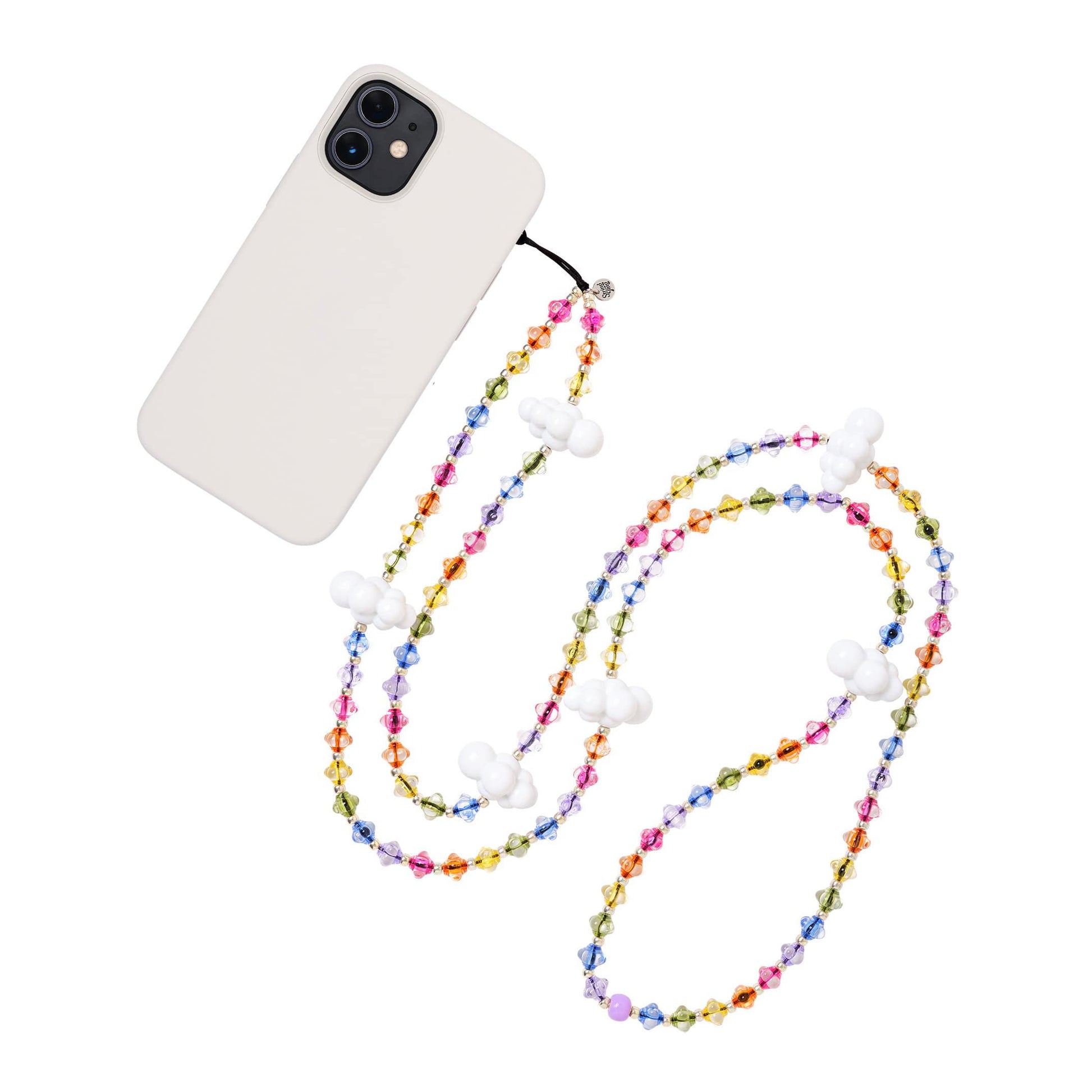 Sky Candy Crossbody Phone Strap Stringting sale phone charm crafted with high-quality colorful beads—perfect for accessorizing phones with a minimalist, stylish touch. A must-have essential and a thoughtful gift idea for women.