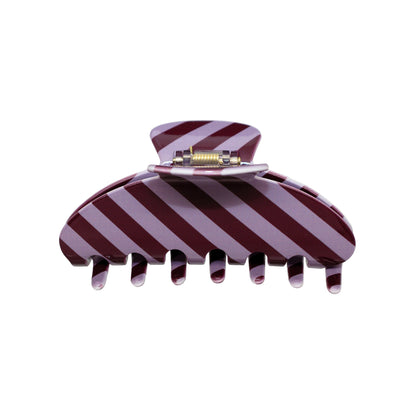 Mulberry bio-acetate extra large Emijay classic hair claw clips–perfect for thick hair and all hairstyles women.