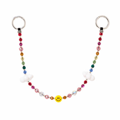 The Leila Big Ting Stringting sale bag charm crafted with high-quality colorful beads—perfect for adding a minimalist, stylish touch to handbags. A chic essential and a thoughtful gift idea for women.