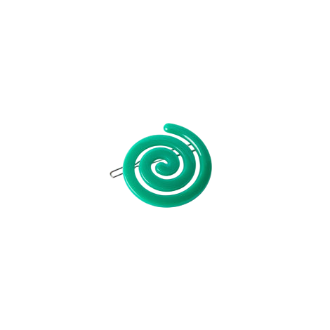 Spiral Clip in Green